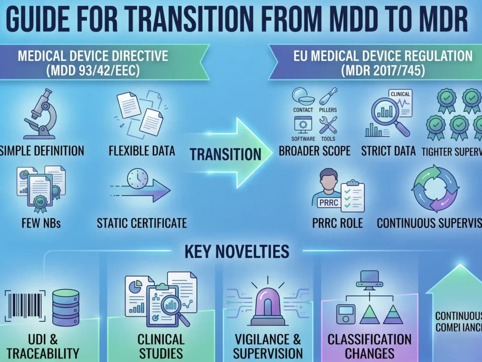 MDD to MDR: 10 Critical Changes Medical Device Manufacturers Must Know | MDRcert MDD to MDR: 10 Critical Changes Medical Device Manufacturers Must Know | MDRcert