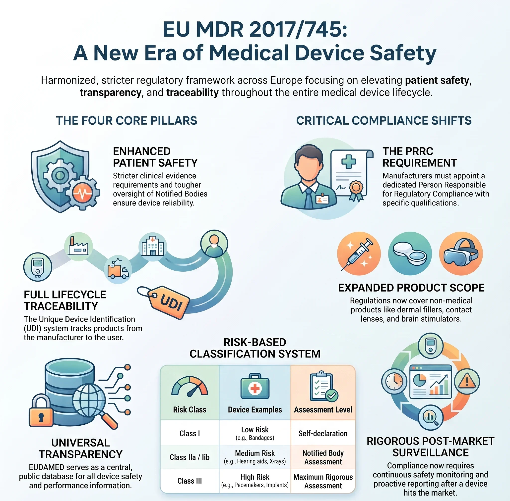 EU MDR 2017/745: Comprehensive Overview of the Medical Device Regulation | MDRcert EU MDR 2017/745: Comprehensive Overview of the Medical Device Regulation | MDRcert