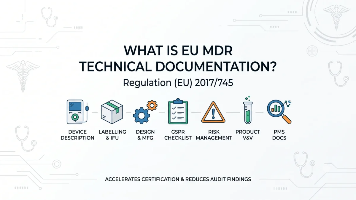 Technical Documentation for EU MDR: Complete Guide to Annexes II and III | MDRcert